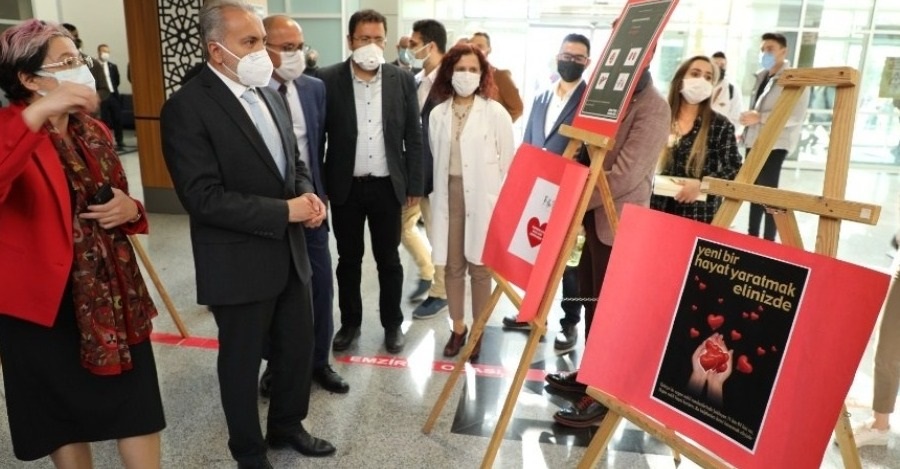 ORGAN TRANSPLANT DONATION WEEK POSTER EXHIBITION AT OUR UNIVERSITY