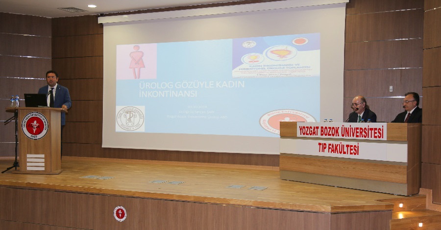 ÜNİVERSİTEMİZDE “KADIN İNKONTİNANSI VE FONKSİYONEL ÜROLOJİ” TOPLANTISI DÜZENLENDİ