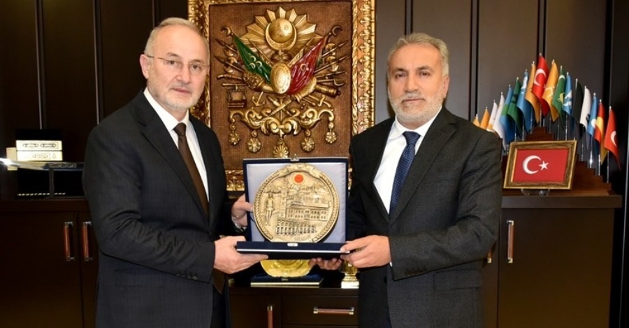 REKTÖRÜMÜZ, OMÜ VE SAMSUN ÜNİVERSİTESİ REKTÖRLERİNE NEZAKET ZİYARETİNDE BULUNDU