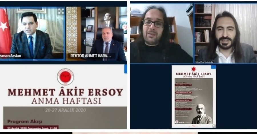 OUR INDEPENDENCE POET MEHMET AKİF ERSOY COMMEMORATED AT OUR UNIVERSITY WITH A SERIES OF EVENTS