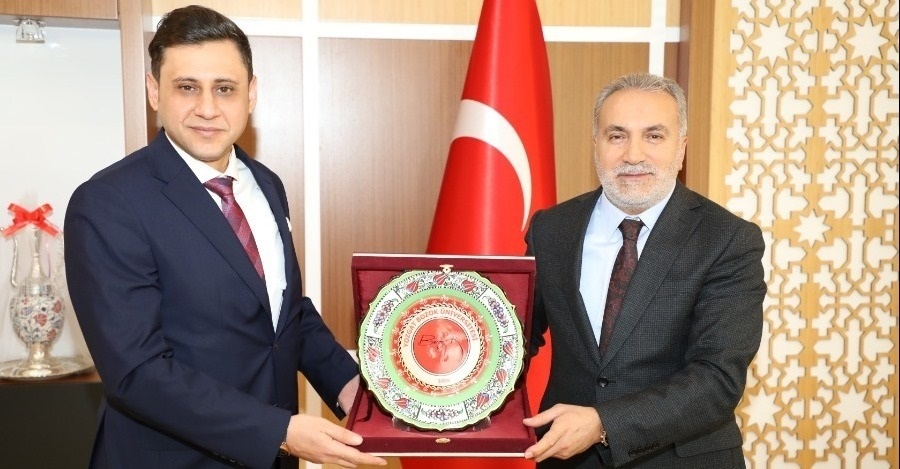 DIRECTOR OF JUSTICE TRAINING CENTER MUSTAFA ÖZDEN VISITS OUR RECTOR