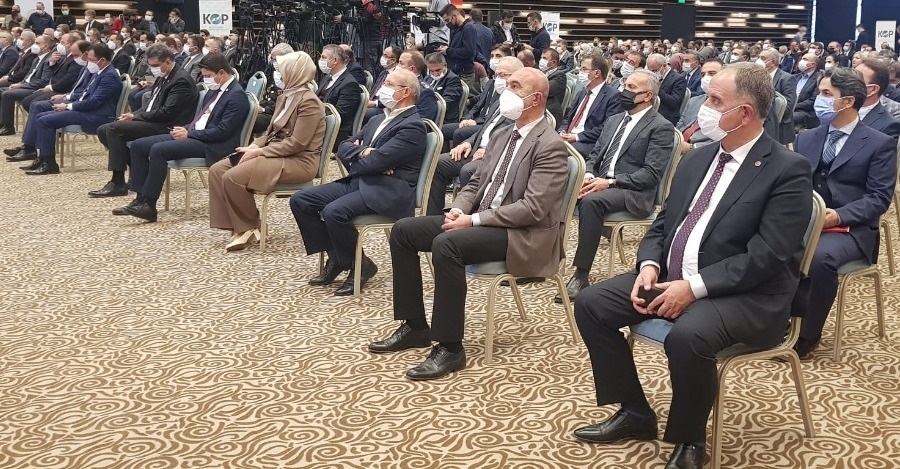 REKTÖRÜMÜZ PROF. DR. AHMET KARADAĞ 2021-2023 KOP BÖLGE KALKINMA PROGRAMI TANITIM TOPLANTISINA KATILDI
