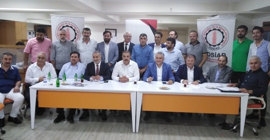 REKTÖR KARADAĞ, YOZGATLI İŞ İNSANLARIYLA BİR ARAYA GELDİ