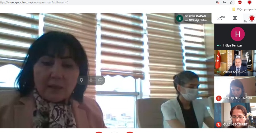 ÜNİVERSİTEMİZDE “HEMŞİRELER HAFTASI” KAPSAMINDA ONLİNE PANEL DÜZENLENDİ