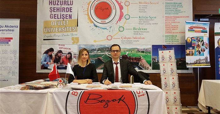 ÜNİVERSİTEMİZ BOLU VE KÜTAHYA'DA ÜNİVERSİTE TANITIM VE TERCİH GÜNLERİ'NE KATILDI