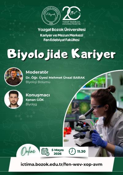 Biyolojide Kariyer
