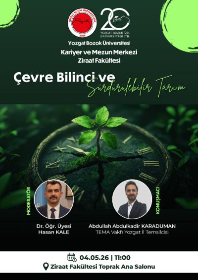 Çevre Bilinci ve Sürdürülebilir Tarım