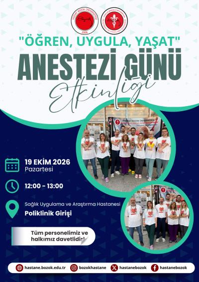 Anestezi Günü Etkinliği