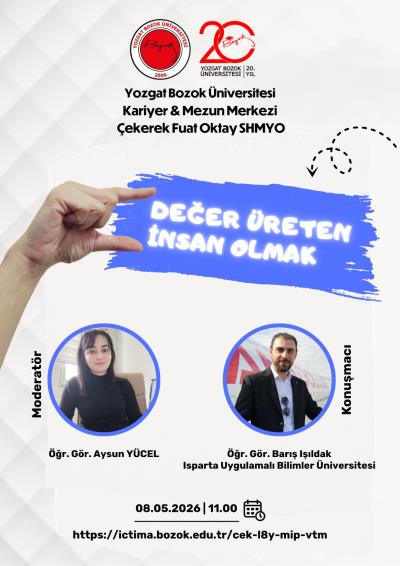 Değer Üreten İnsan Olmak