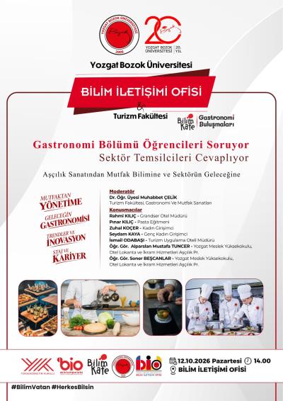 Bilim İletişimi Ofisi - Gastronomi Buluşmaları