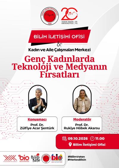 Bilim İletişimi Ofisi - Genç Kadınlarda Teknoloji ve Medyanın Fırsatları