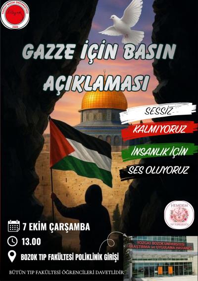 Gazze için Basın Açıklaması