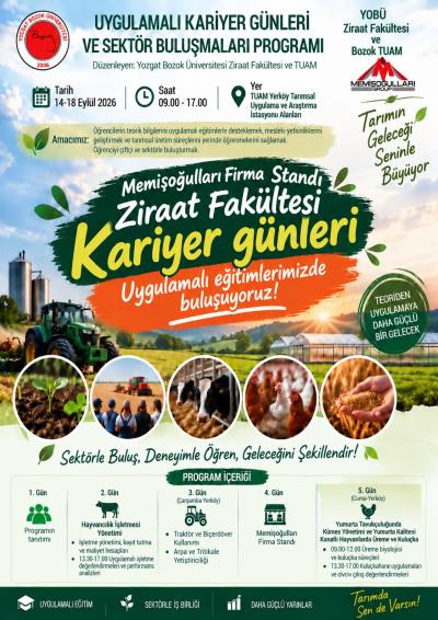 Ziraat Fakültesi Kariyer Günleri