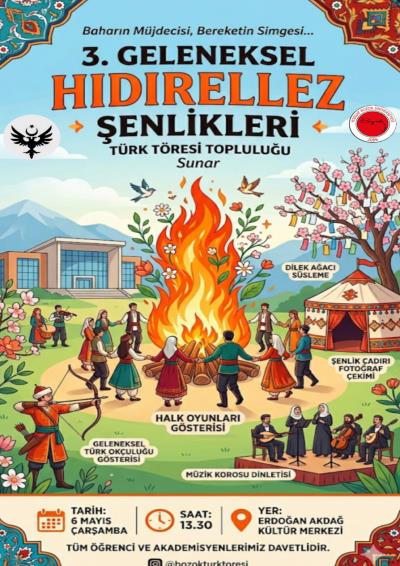 3. Geleneksel Hıdırellez Şenlikleri 