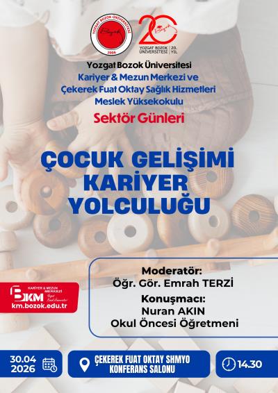 Sektör Günleri: Çocuk Gelişimi Kariyer Yolculuğu