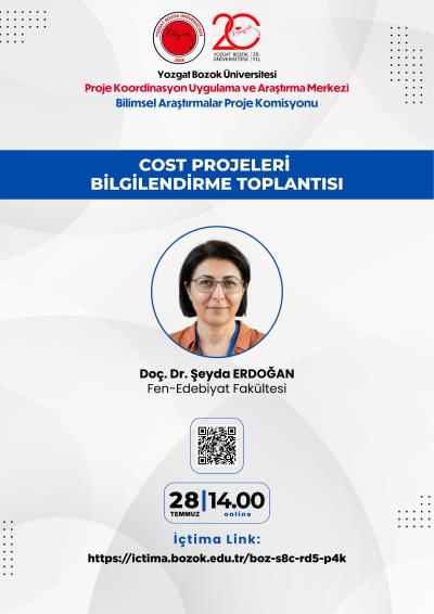 COST Projeleri Bilgilendirme Toplantısı