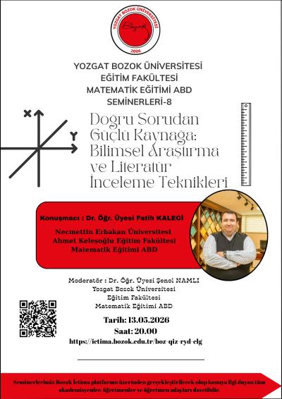 Doğru Sorudan Güçlü Kaynağa: Bilimsel Araştırma ve Literatür İnceleme Teknikleri