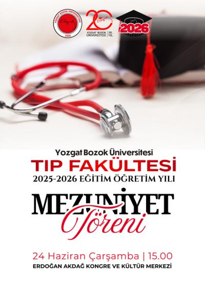 Tıp Fakültesi Mezuniyet Töreni