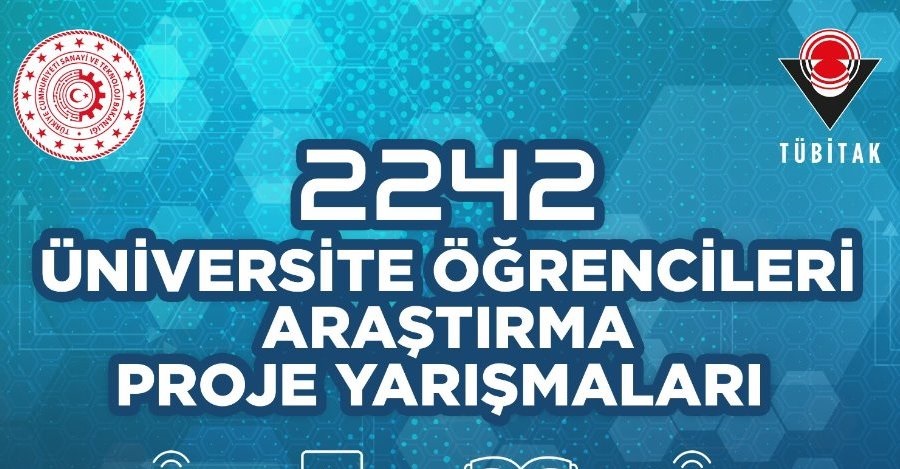 TÜBİTAK-2242 ÜNİVERSİTE ÖĞRENCİLERİ ARAŞTIRMA PROJESİ YARIŞMALARINDA ÜNİVERSİTEMİZ TÜRKİYE ÜÇÜNCÜSÜ OLDU