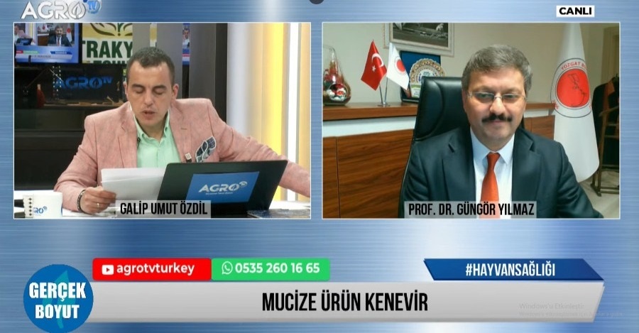 REKTÖR YARDIMCIMIZ PROF. DR. GÜNGÖR YILMAZ MUCİZEVİ BİTKİ KENEVİRİ ANLATTI