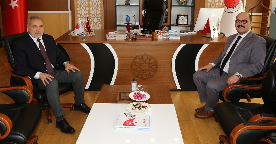 AĞIR CEZA MAHKEMESİ BAŞKANI’NDAN REKTÖRÜMÜZE İADE-İ ZİYARET