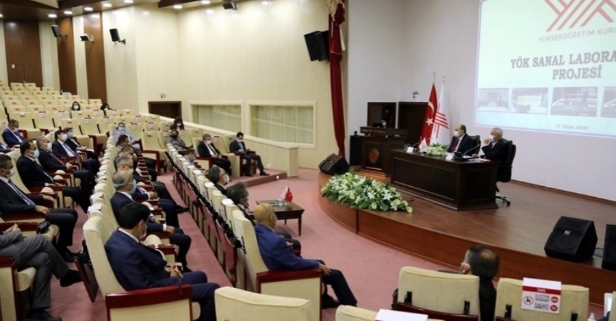 OUR RECTOR ATTENDS TO “YÖK VIRTUAL LABORATORY PROJECT” PRESENTATION