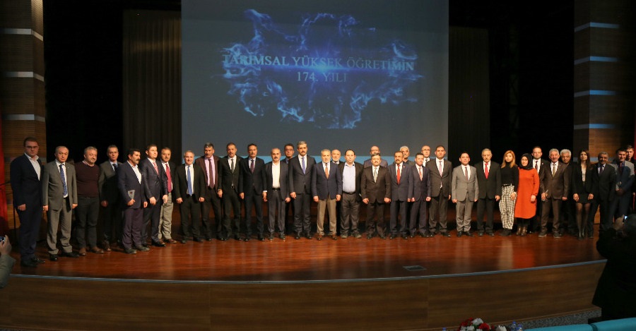 TARIMSAL YÜKSEKÖĞRETİM'İN 174. YILDÖNÜMÜ TÖRENLE KUTLANDI
