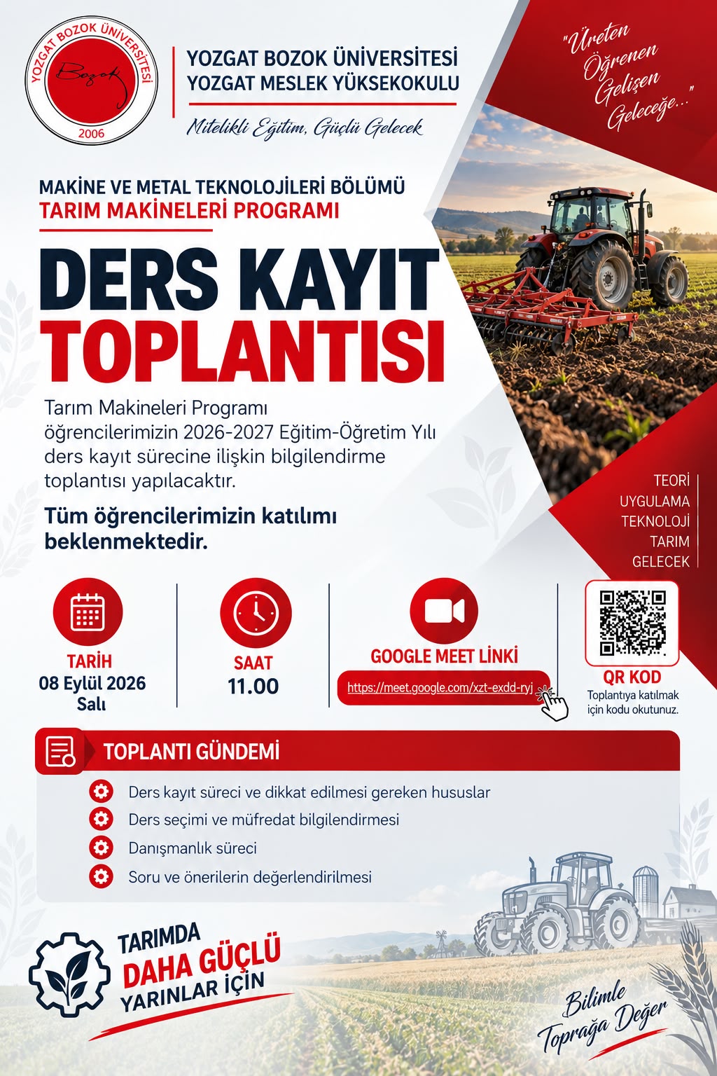 Ders Kayıt Toplantsı