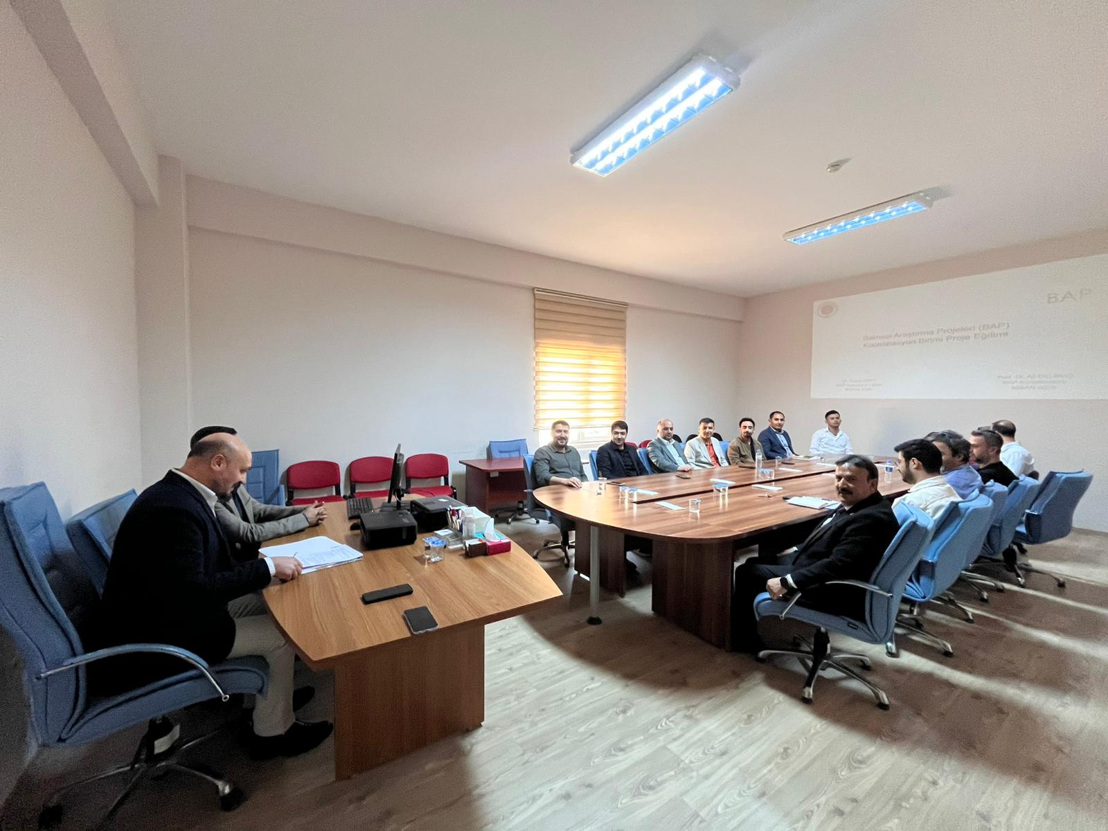 BAP Proje Eğitimi Toplantı Görseli